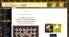 Desktop Screenshot of marianneelizabeth.com